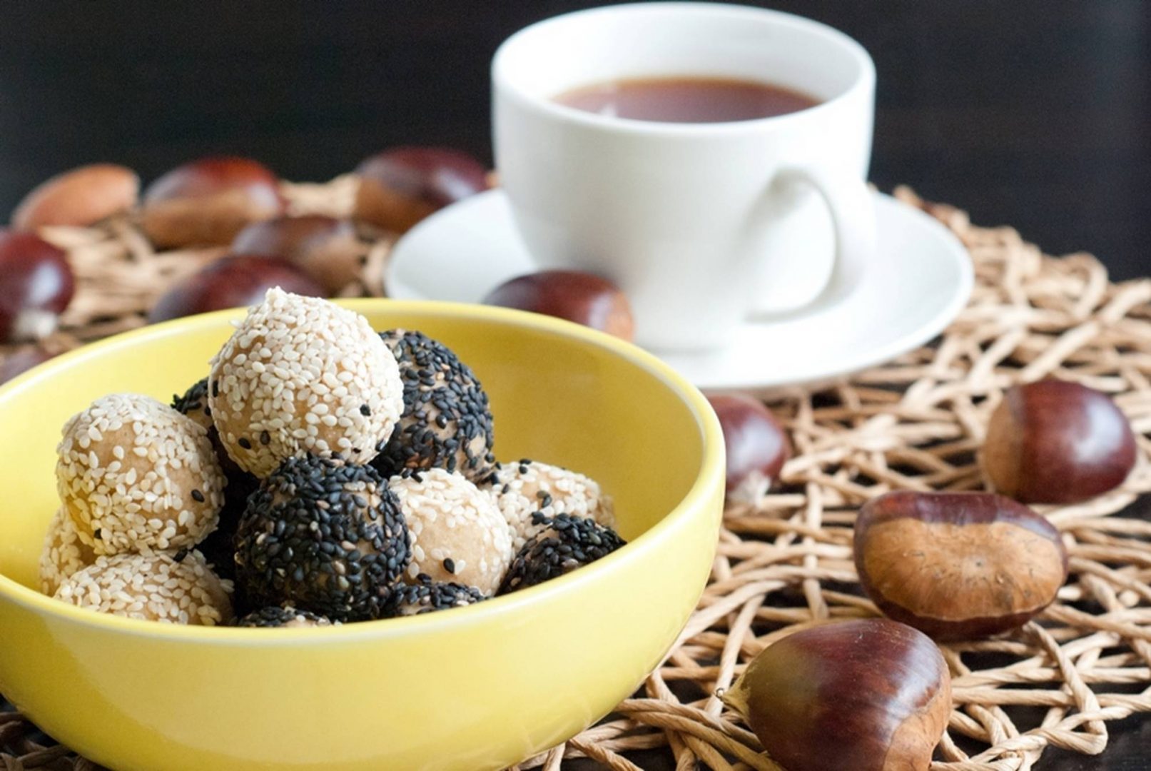 Chestnut, Pear and Orange Powerballs | Chestnut Brae