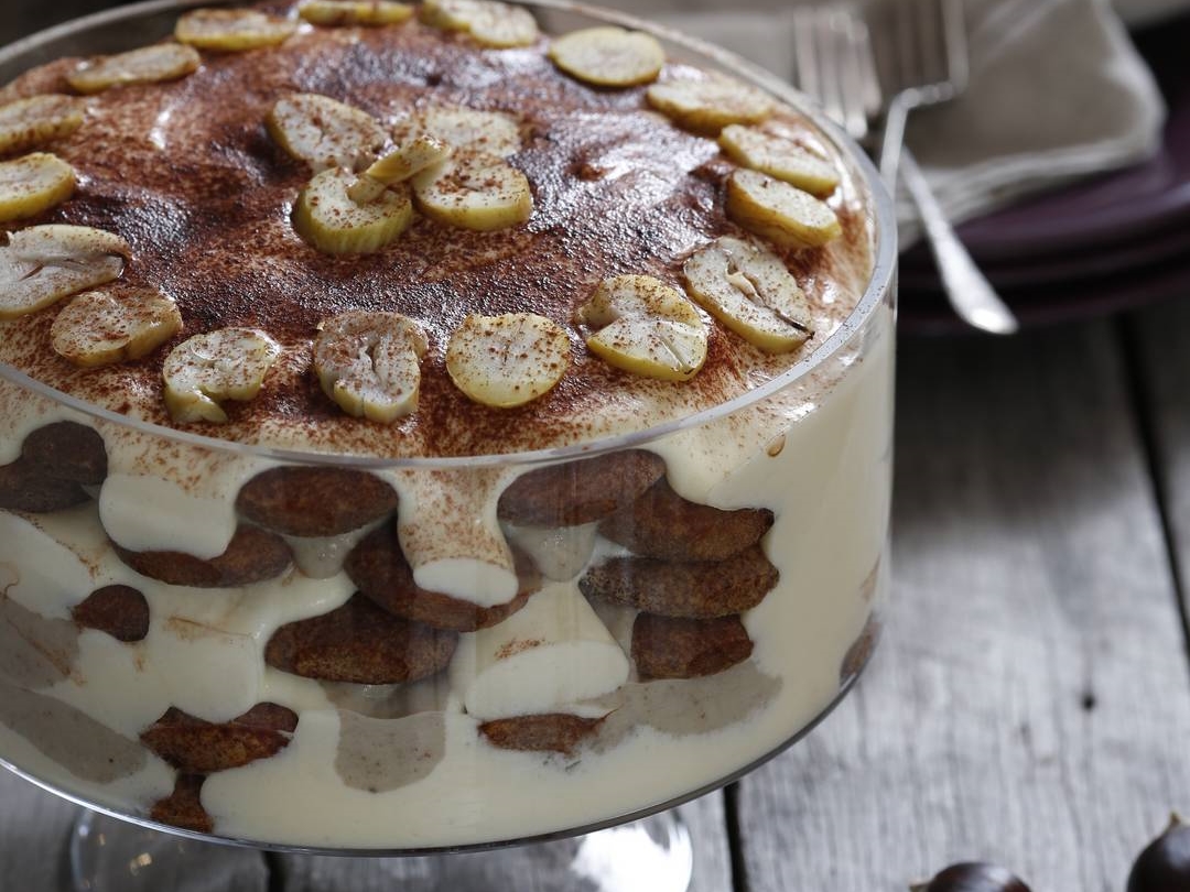 Creamy Chestnut Tiramisu | Chestnut Brae