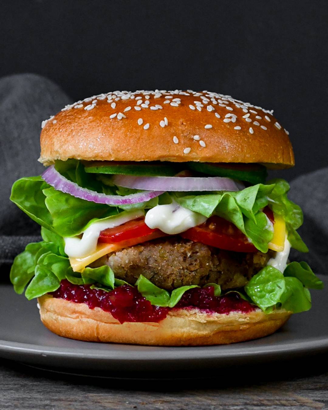 Plant-Based Chestnut Burger | Chestnut Brae