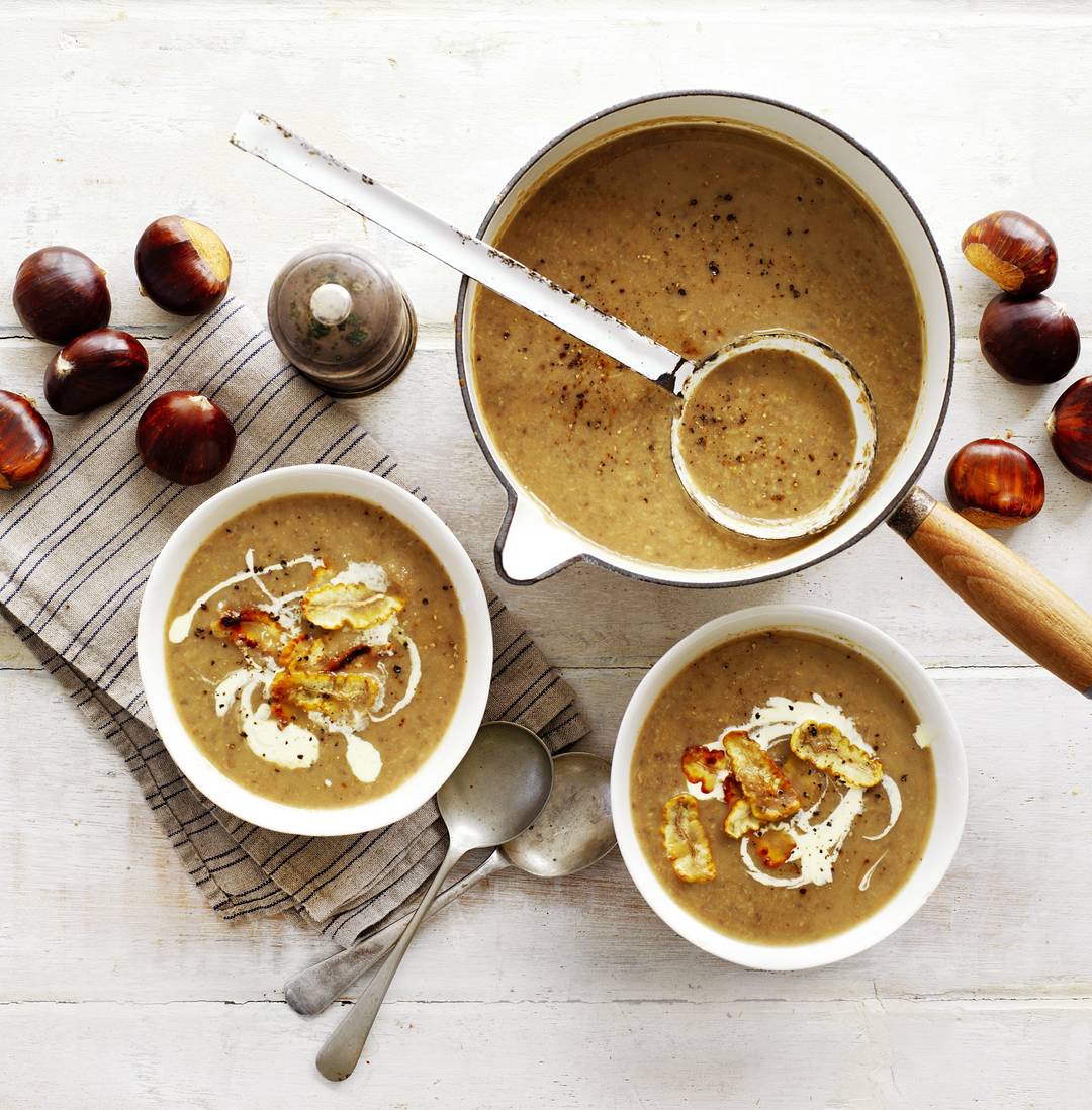 Chestnut & mushroom soup | Chestnut Brae