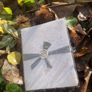 Handmade Chestnut Paper A5 10pk– 100% Recycled &Sustainably Crafted